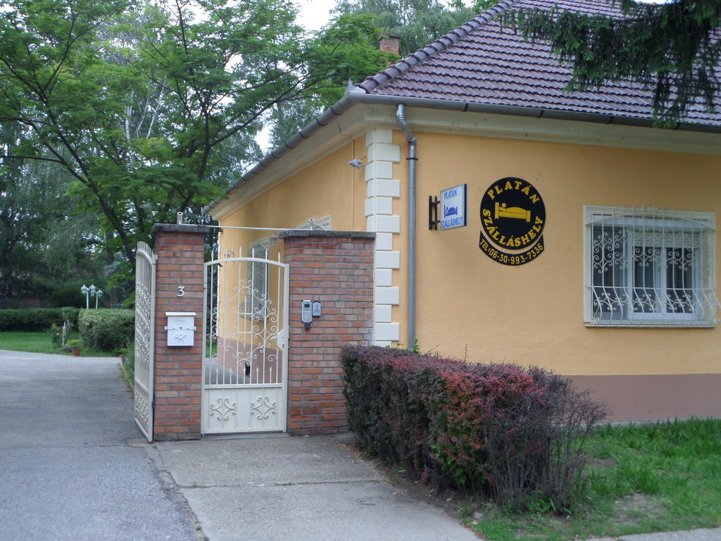 Hotel Platan Szallashely Sándorfalva Exteriér fotografie